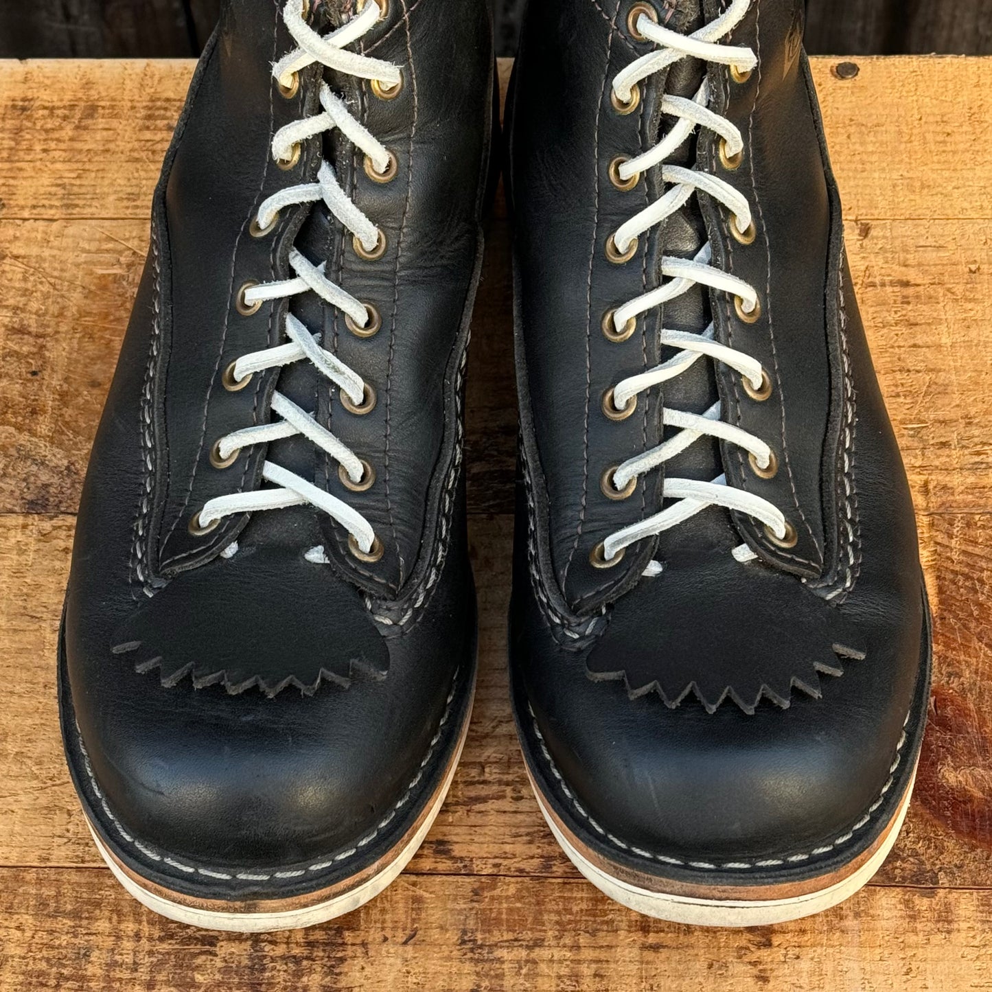 JOBMASTER Black 6" #1010 Vibram Natural 〈8 1/2E〉