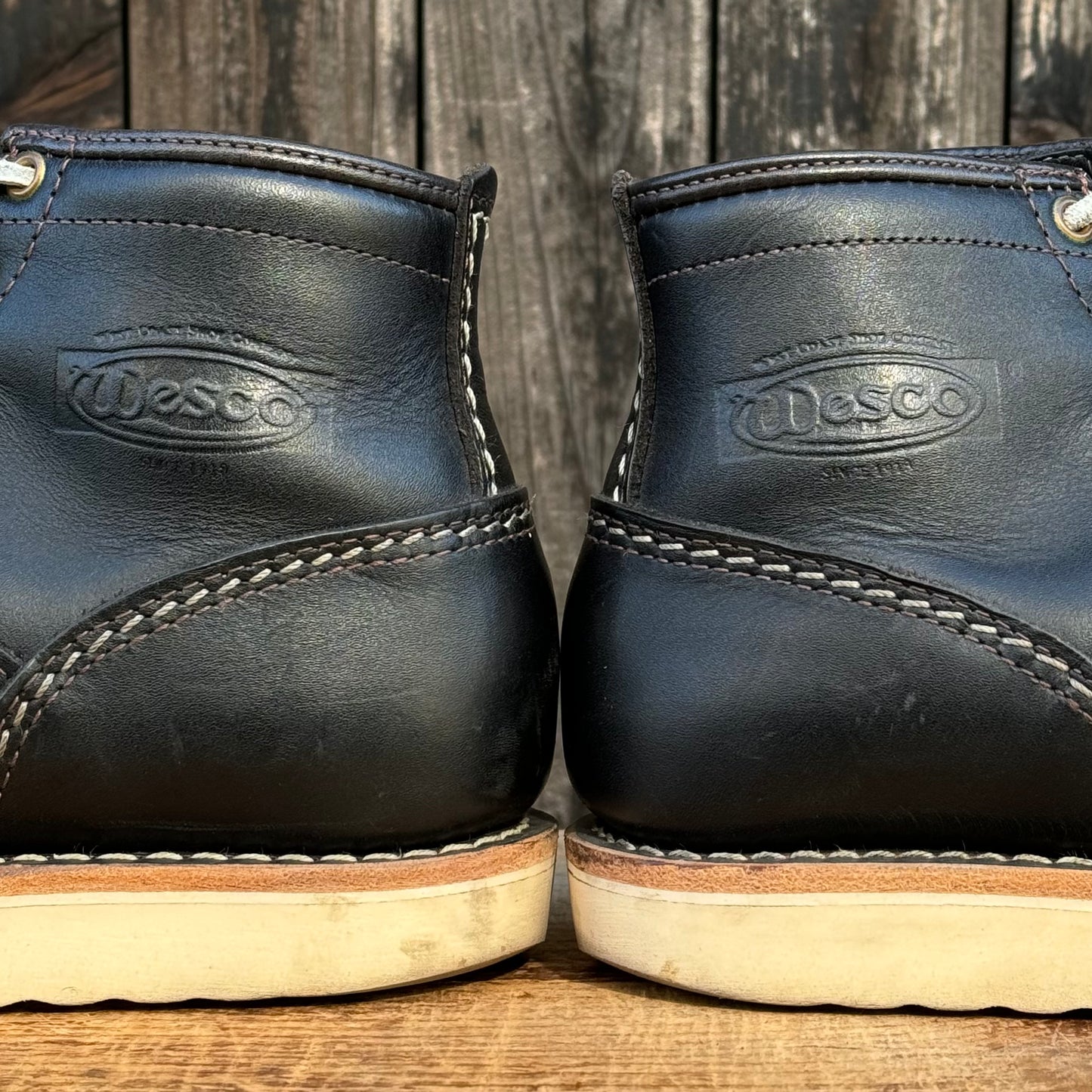 JOBMASTER Black 6" #1010 Vibram Natural 〈8 1/2E〉