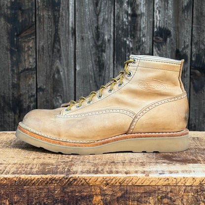 JOBMASTER Burlap  6" Raptor Sole Camel 〈8 1/2E〉