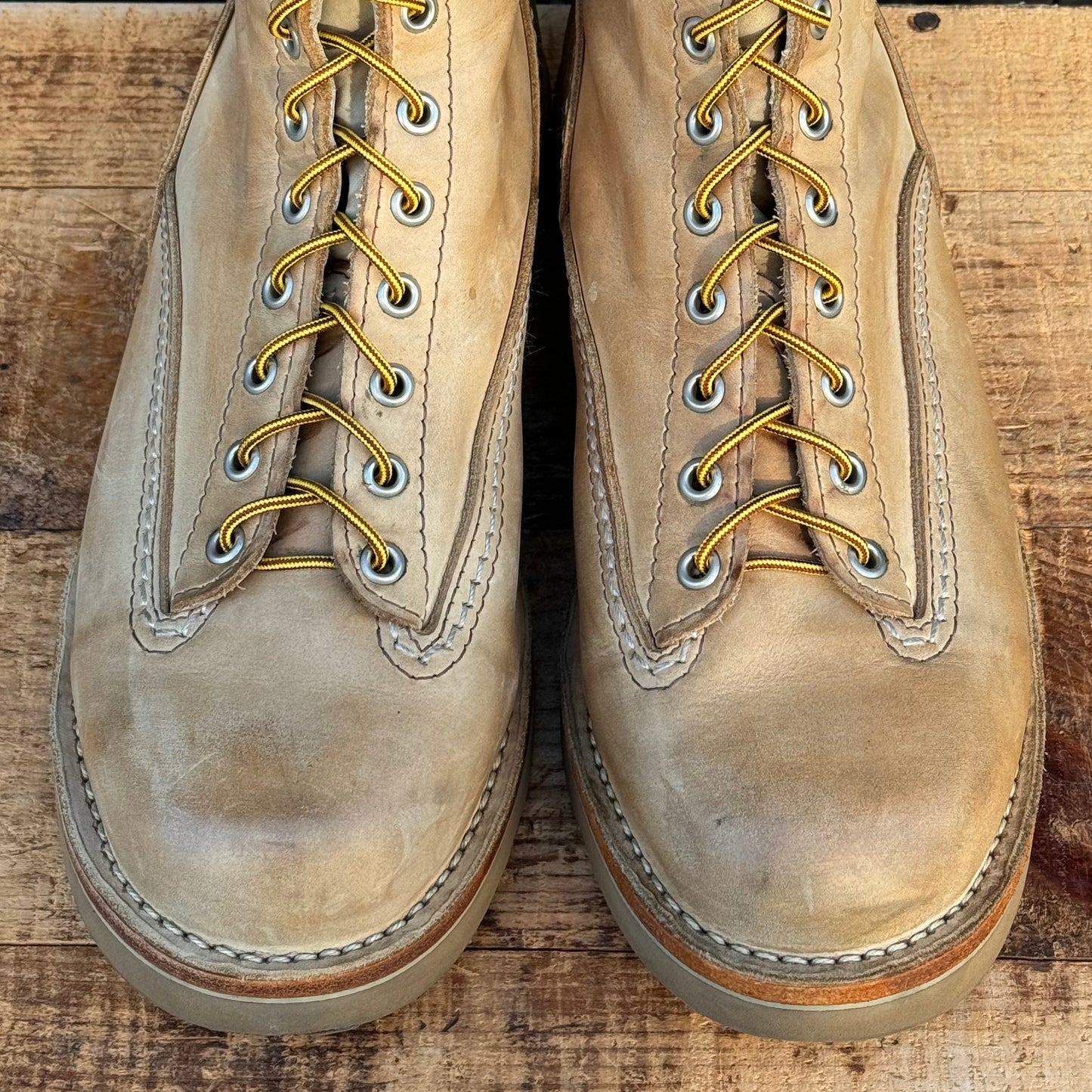 JOBMASTER Burlap  6" Raptor Sole Camel 〈8 1/2E〉