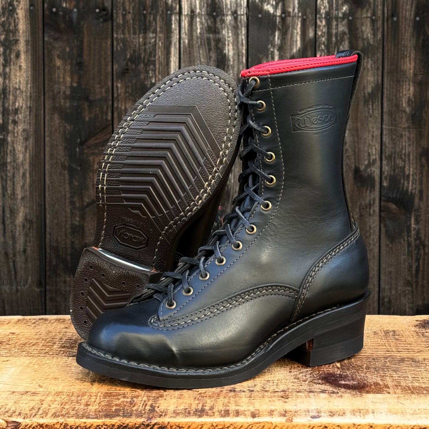 HIGHLINER Black Tie 10” #700 Vibram 〈8 1/2EE~8 1/2EEE〉Custom Fit