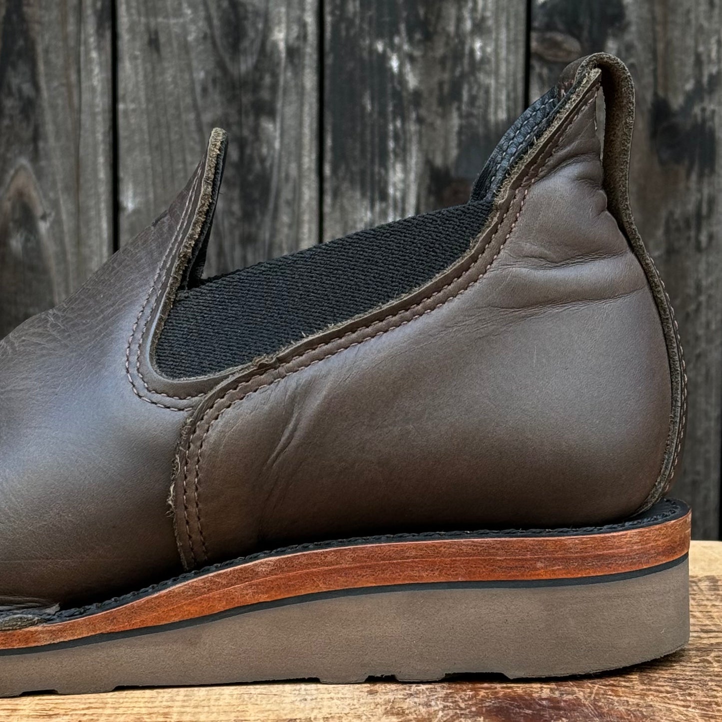 ROMEO Charcoal Raptor Sole Choco 〈9 1/2C〉