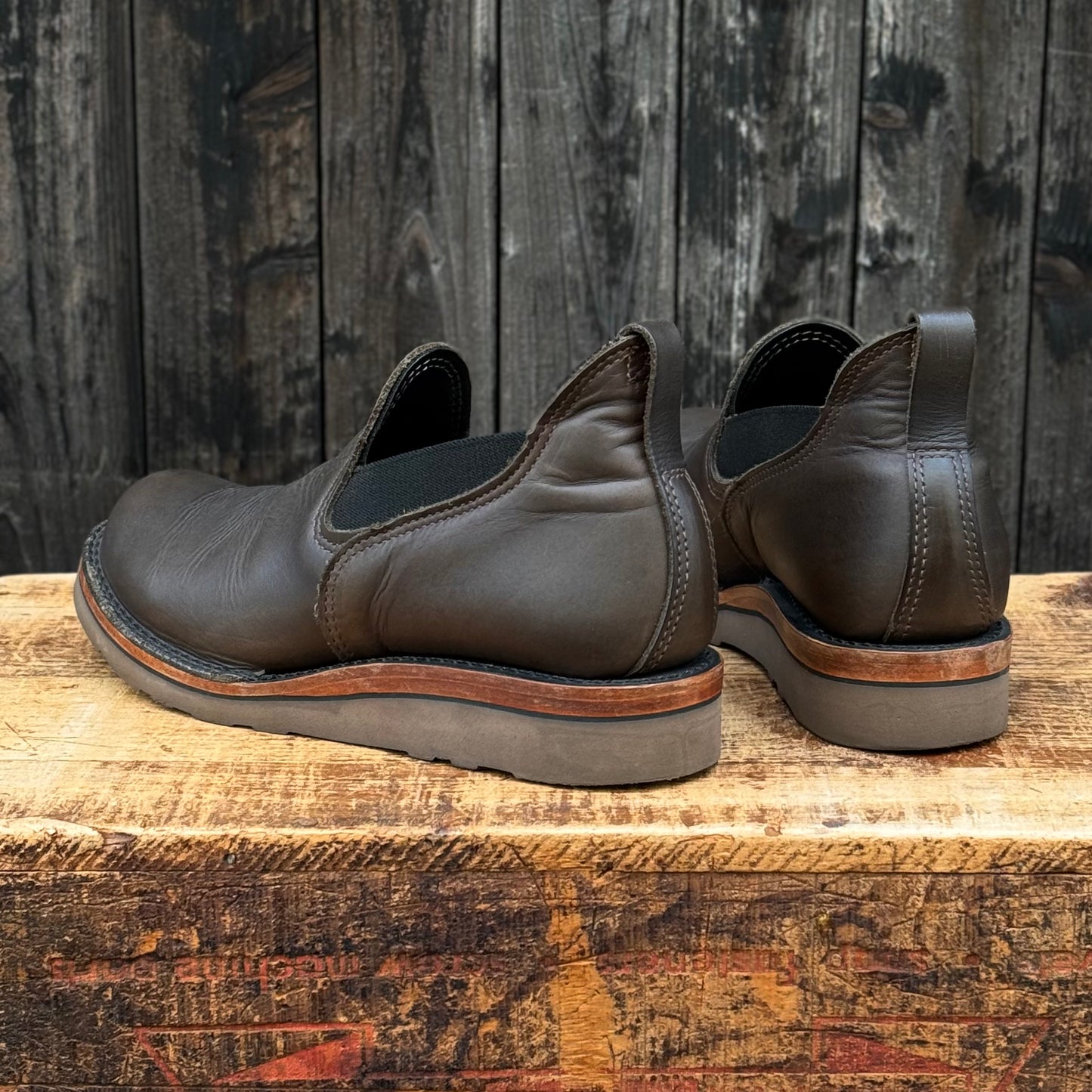 ROMEO Charcoal Raptor Sole Choco 〈9 1/2C〉