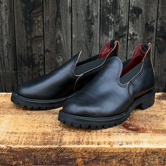 ROMEO Black Double Shot Leather #100 Vibram 〈10EEEE〉Custom Fit