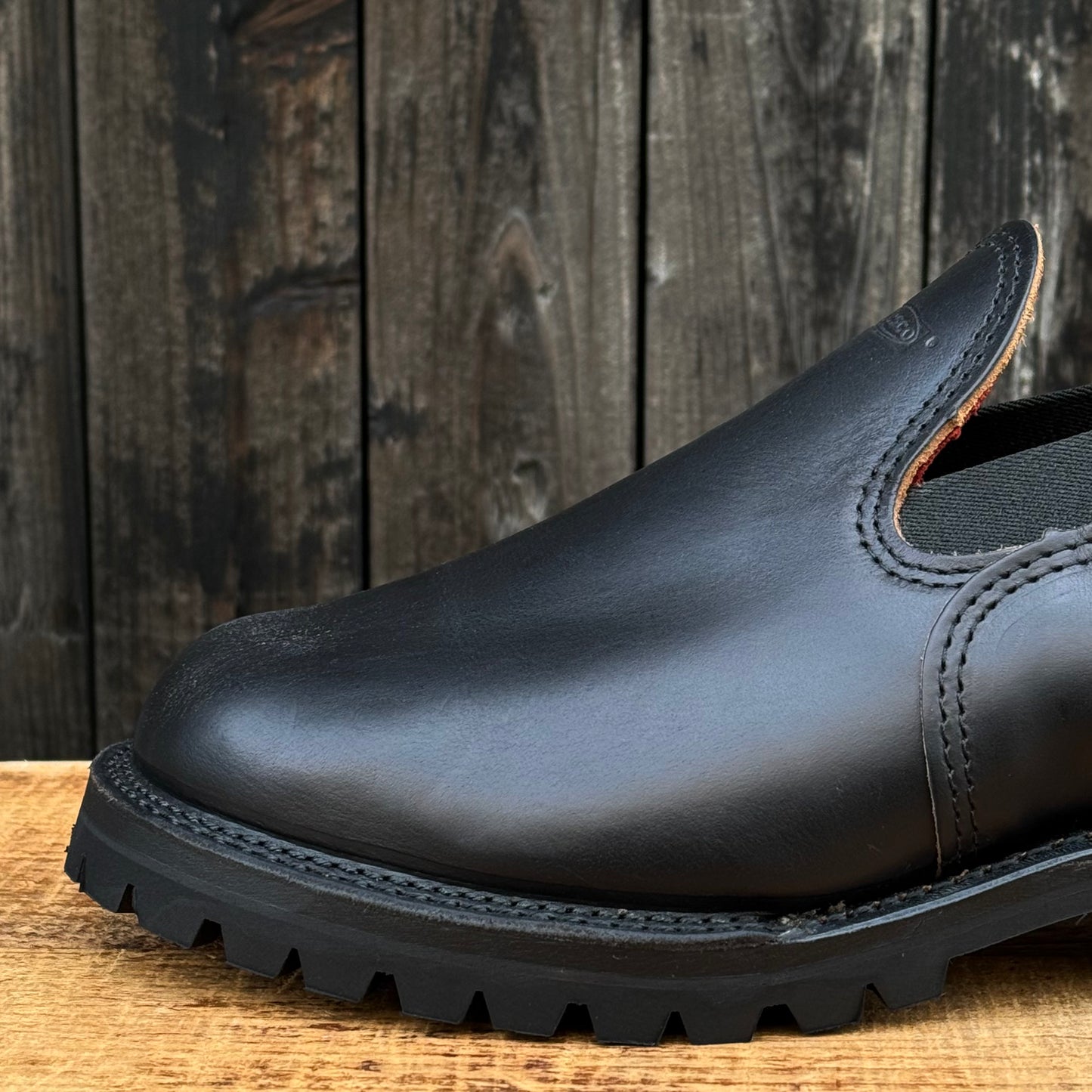 ROMEO Black Double Shot Leather #100 Vibram 〈10EEEE〉Custom Fit