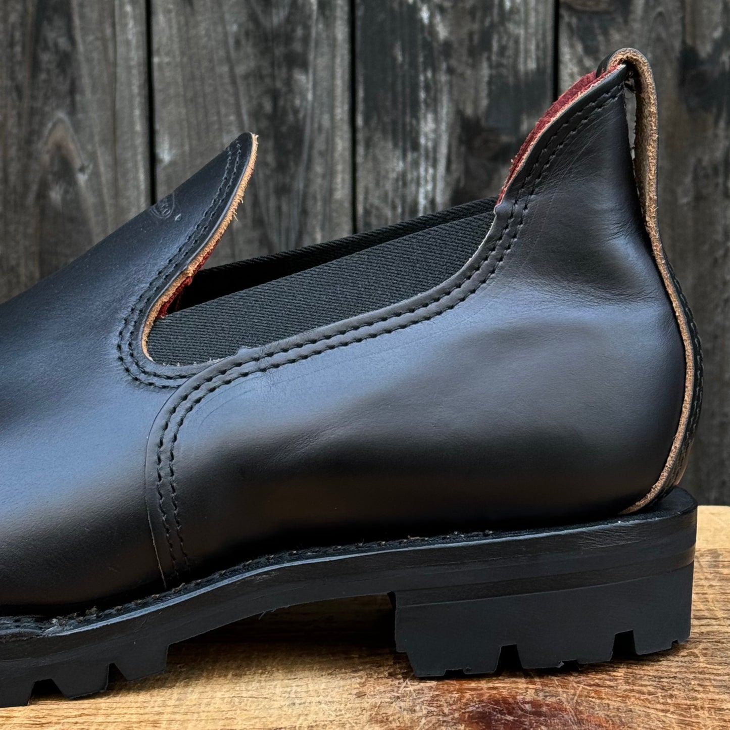 ROMEO Black Double Shot Leather #100 Vibram 〈10EEEE〉Custom Fit