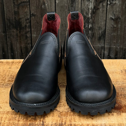 ROMEO Black Double Shot Leather #100 Vibram 〈10EEEE〉Custom Fit