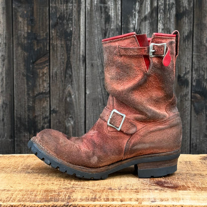 BOSS Roughout Red 9"Height #100 Vibram 〈9 1/2D〉