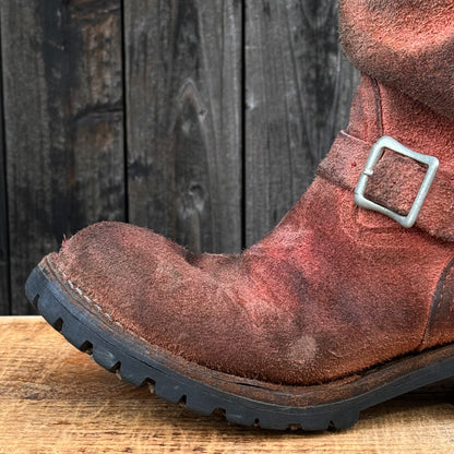 BOSS Roughout Red 9"Height #100 Vibram 〈9 1/2D〉