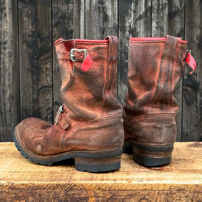 BOSS Roughout Red 9"Height #100 Vibram 〈9 1/2D〉