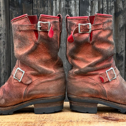 BOSS Roughout Red 9"Height #100 Vibram 〈9 1/2D〉