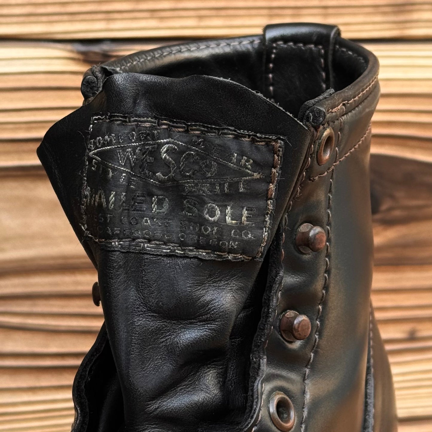 FLIGHTMASTER Black Tie x Cordovan  7"Height #269 Vibram〈8E〉