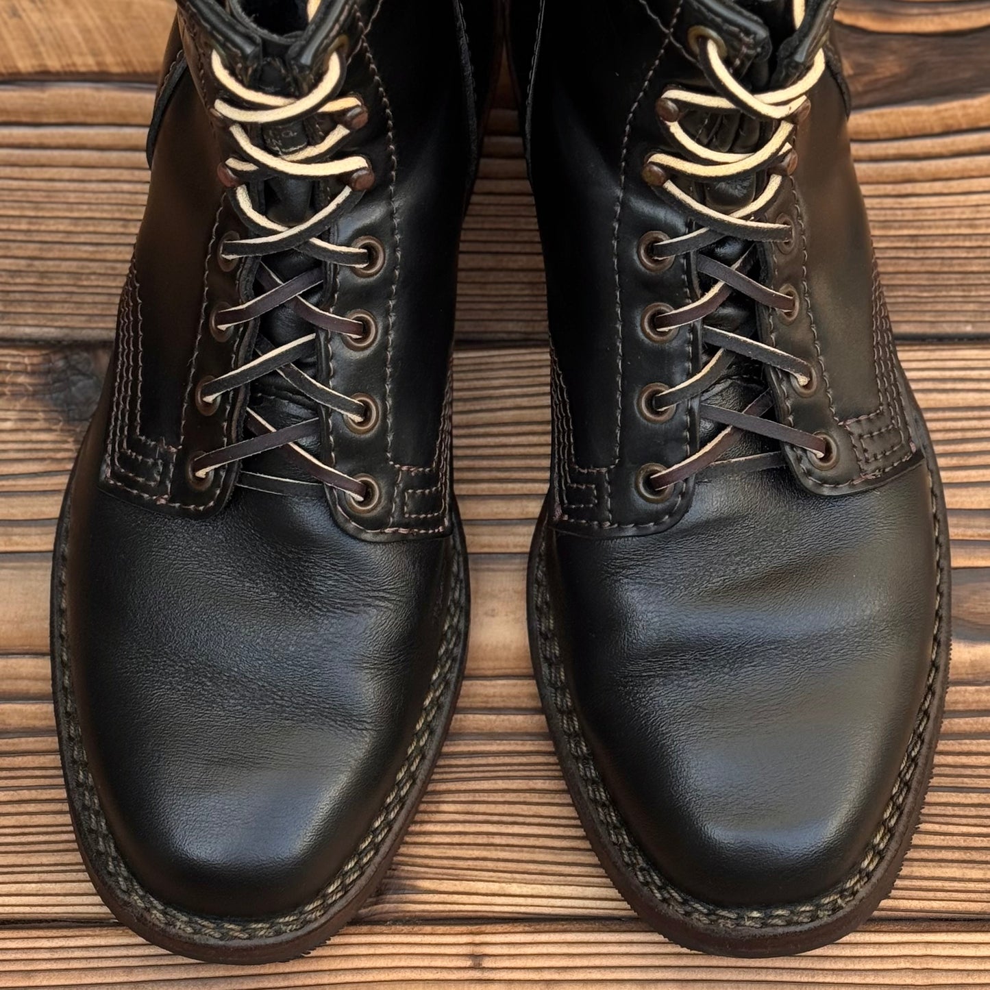 FLIGHTMASTER Black Tie x Cordovan  7"Height #269 Vibram〈8E〉