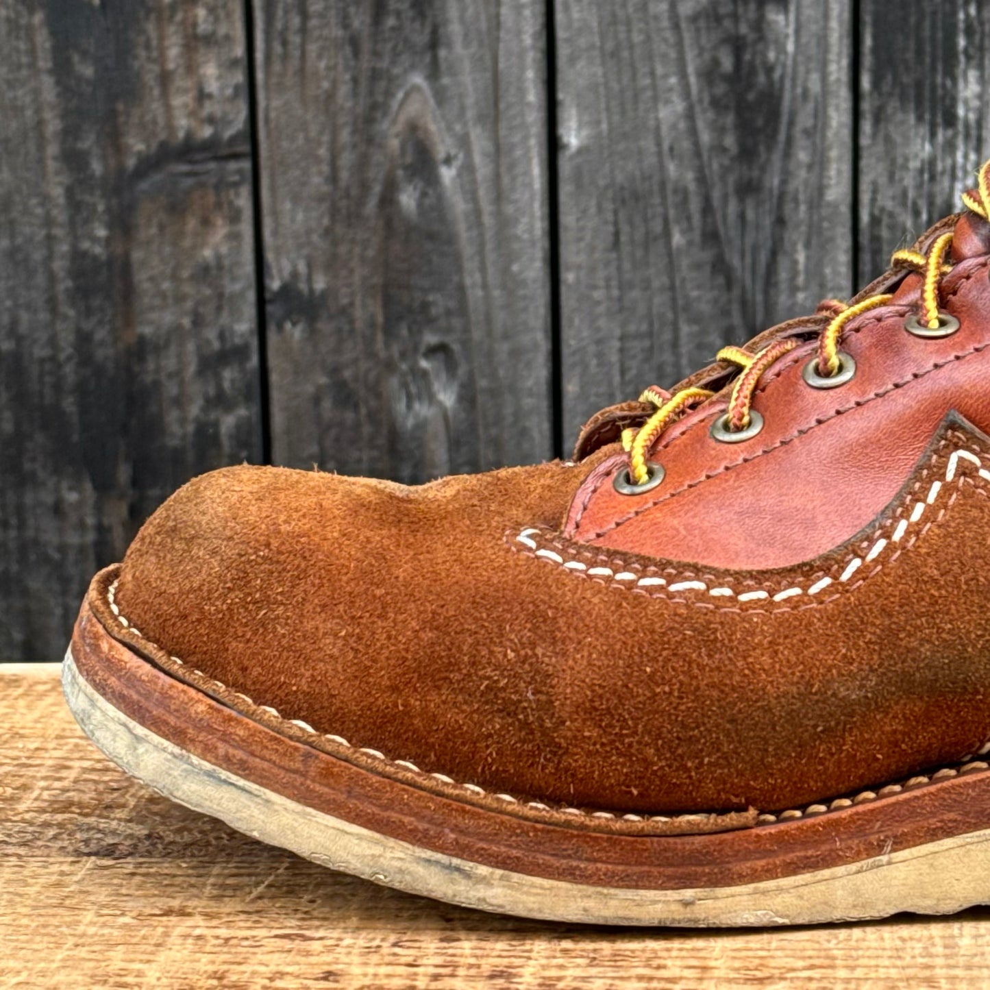 PHOENIX Brown Domain x Vegtan  7"Hight #1010 Vibram Natural 〈8E〉