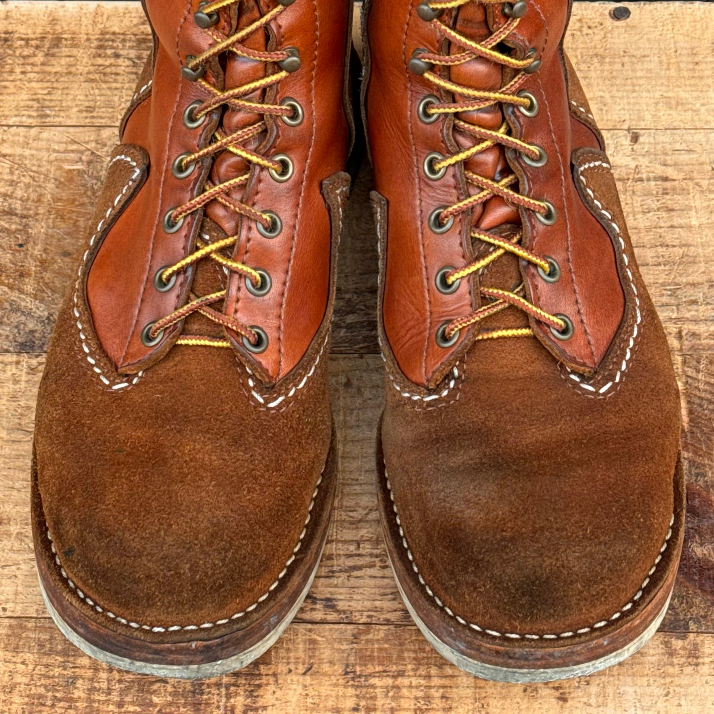 PHOENIX Brown Domain x Vegtan  7"Hight #1010 Vibram Natural 〈8E〉