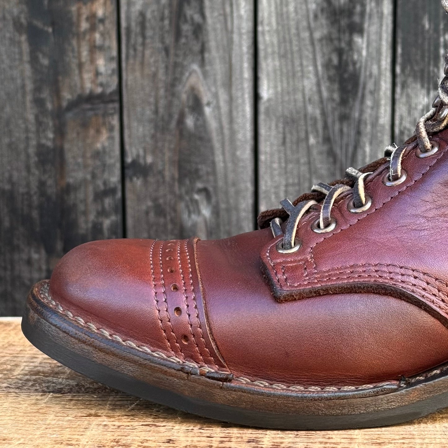 HENDRIK Brown 7"Height #430 Vibram 〈8D〉