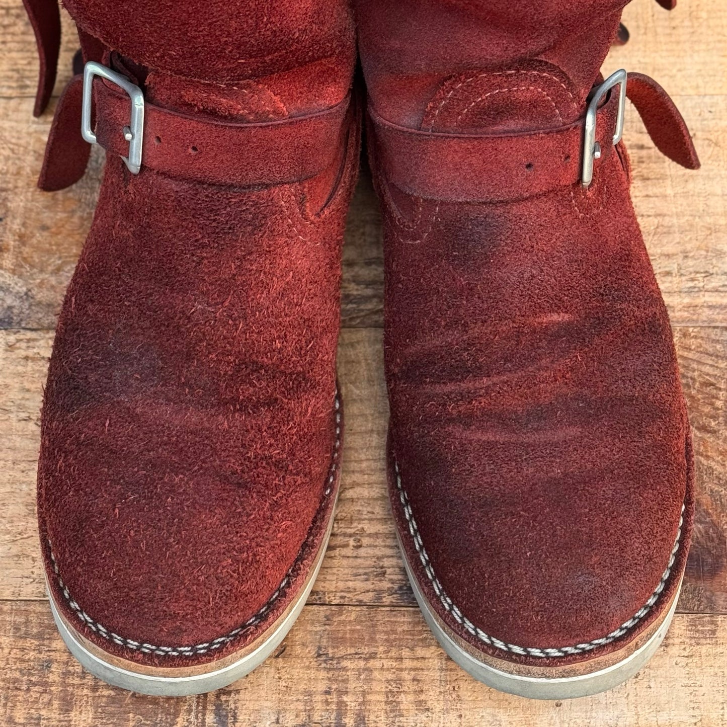 BOSS Roughout Burgundy 9"Height Raptor Sole Malt 〈8 1/2E〉