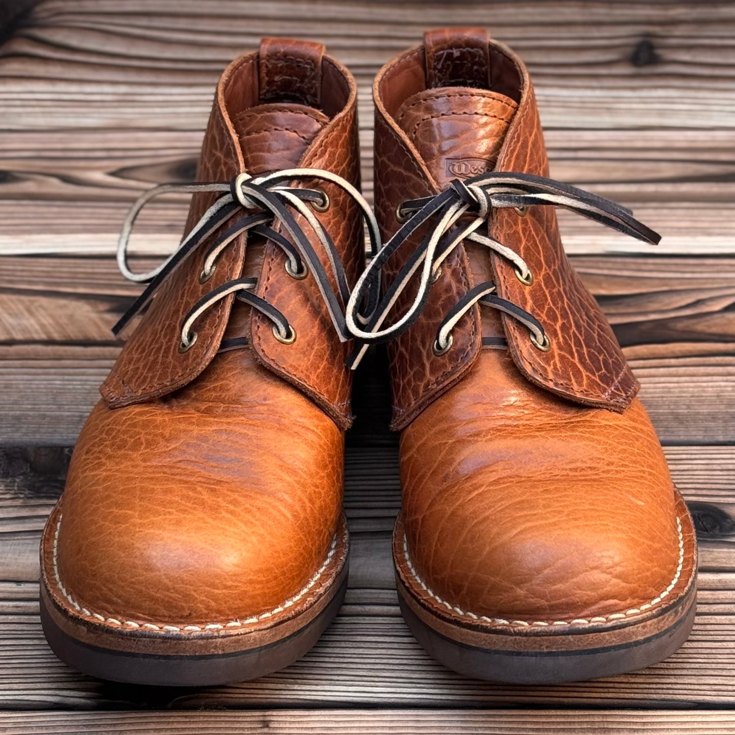 CHUKKA Brown Bison #4014 Vibram Brown〈8E〉