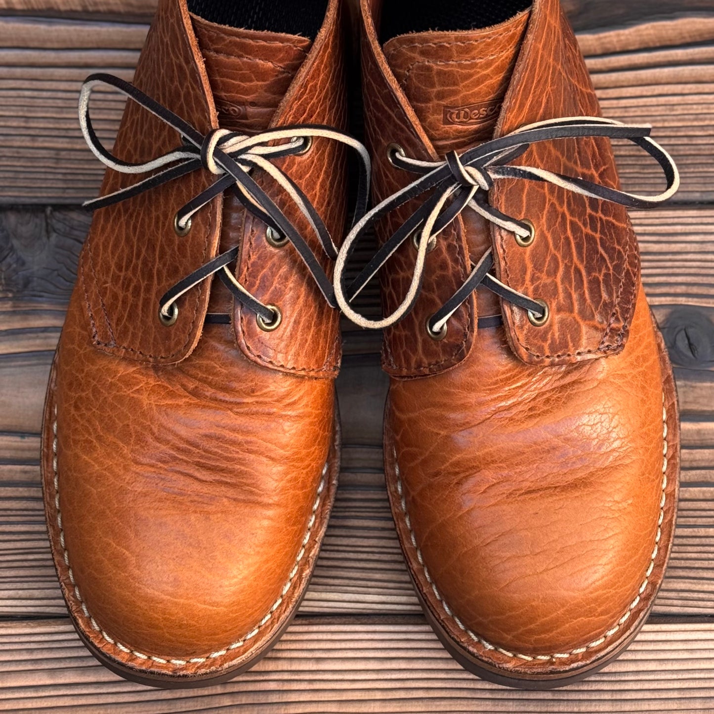 CHUKKA Brown Bison #4014 Vibram Brown〈8E〉