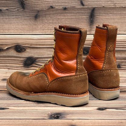 JOBMASTER Roughout Brown Domain x Vegetable Tanned 8"Height Raptor Camel〈6 1/2D〉