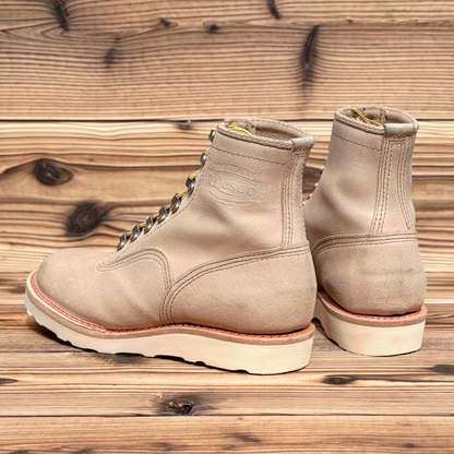 ZIGZAG Burlap Waxed 7"Height #4014 Vibram Natural〈7 1/2E〉