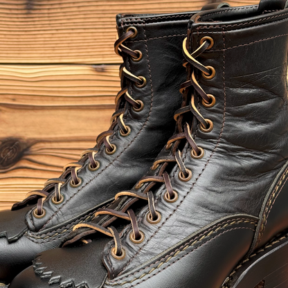 DIRTMASTER Black Nautilus x U.S.Horsehide 8"Height #700 Vibram〈7E〉