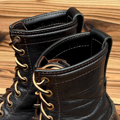 DIRTMASTER Black Nautilus x U.S.Horsehide 8"Height #700 Vibram〈7E〉