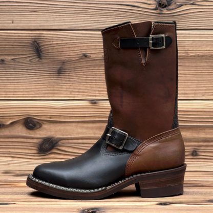 Horsehide Narrow WescoEngineer Boots 10"Height #700 Vibram Sole〈7E〉