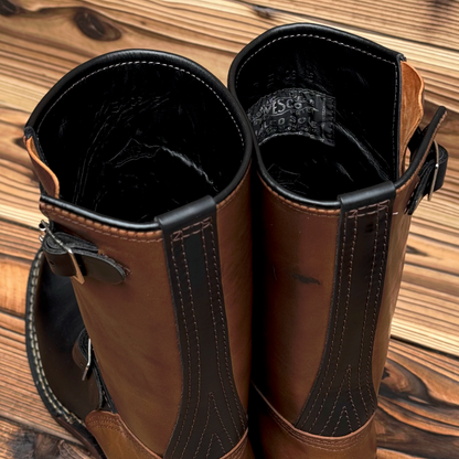 Horsehide Narrow WescoEngineer Boots 10"Height #700 Vibram Sole〈7E〉