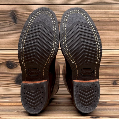 Horsehide Narrow WescoEngineer Boots 10"Height #700 Vibram Sole〈7E〉