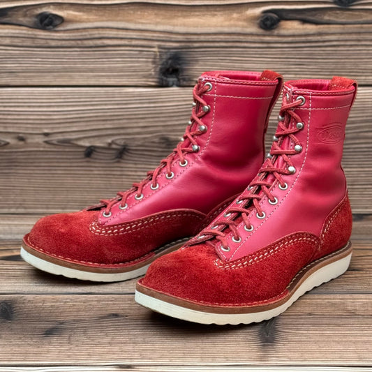 JOBMASTER Red Roughout x Red 8"Height  #1010 Vibram Natural 〈7 1/2E〉