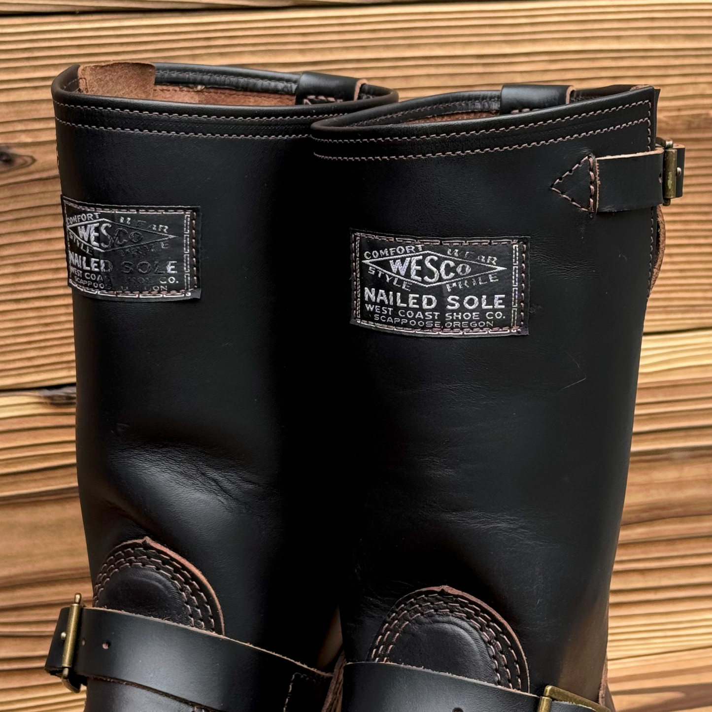 1939's Horween Black Horsehide 10"Height Super-Grip Half-Sole Green〈9 1/2EE〉