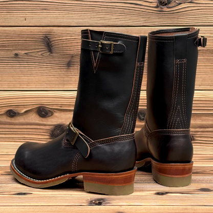 1939's Horween Black Horsehide 10"Height Super-Grip Half-Sole Green〈9 1/2EE〉