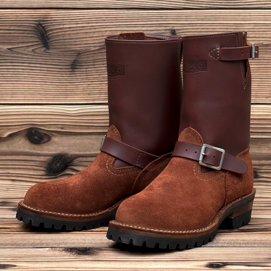 BOSS Roughout Brown 9"Height #100 Vibram〈6 1/2D〉