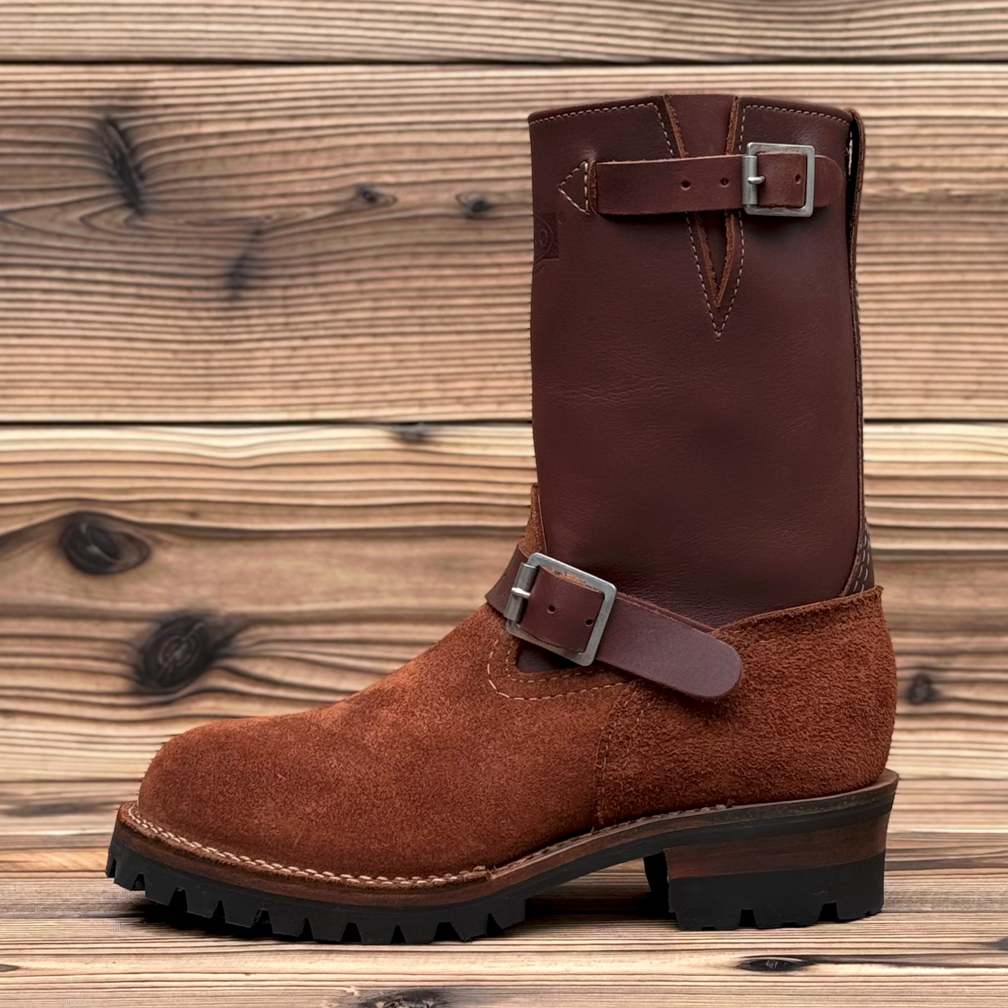 BOSS Roughout Brown 9"Height #100 Vibram〈6 1/2D〉