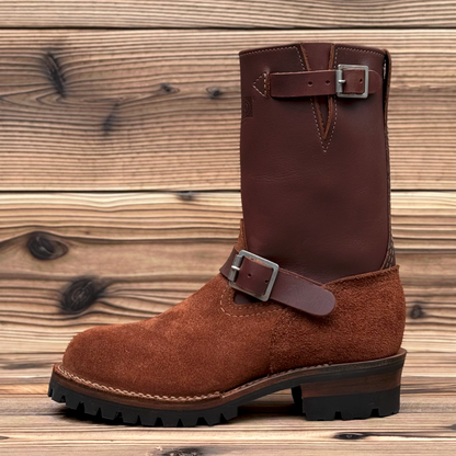 BOSS Roughout Brown 9"Height #100 Vibram〈6 1/2D〉