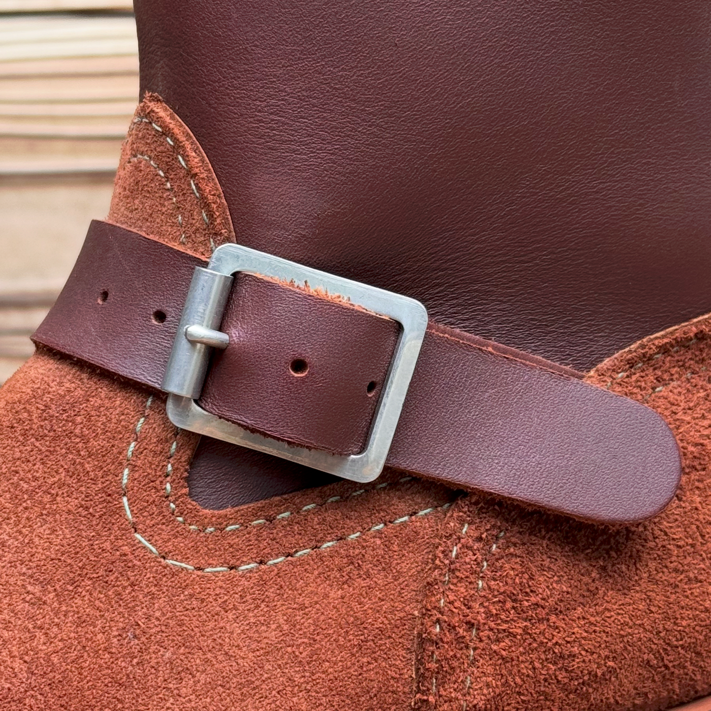 BOSS Roughout Brown 9"Height #100 Vibram〈6 1/2D〉