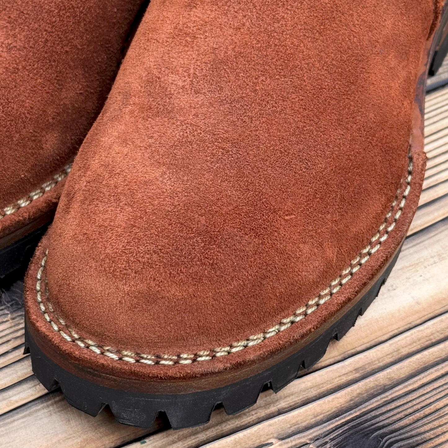 BOSS Roughout Brown 9"Height #100 Vibram〈6 1/2D〉