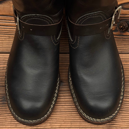 CHAMPION BOSS Black Nautilus x Black Horsehide 11"Height #700 Vibram〈7E〉