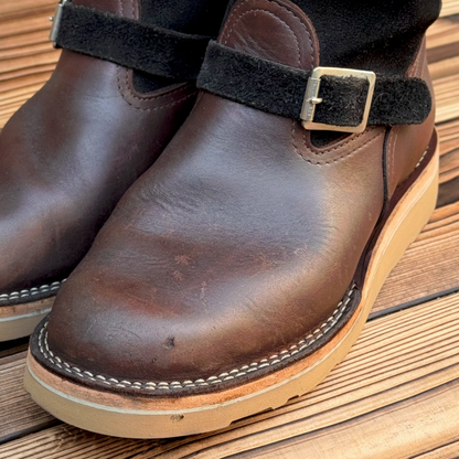 MORRISON  Brown x Roughout Black 8"Height Raptor Camel〈9EEE〉