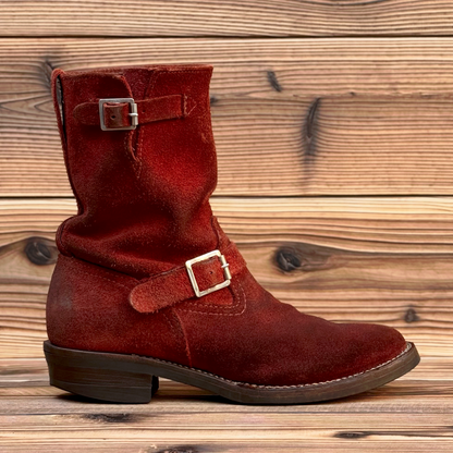 BOSS Roughout Burgundy 9"Height #430 Vibram〈10E〉