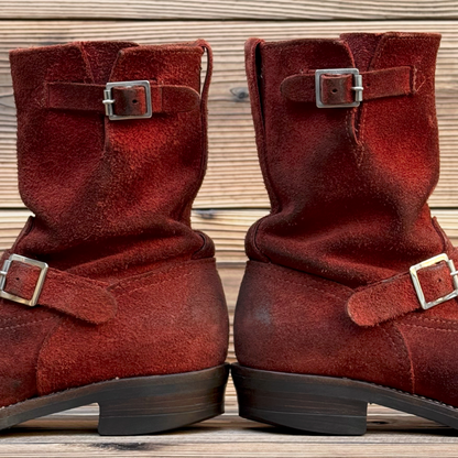 BOSS Roughout Burgundy 9"Height #430 Vibram〈10E〉