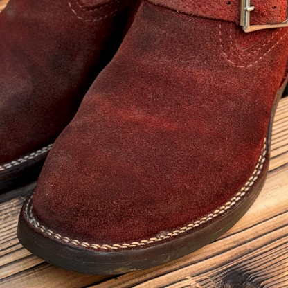 BOSS Roughout Burgundy 9"Height #430 Vibram〈10E〉