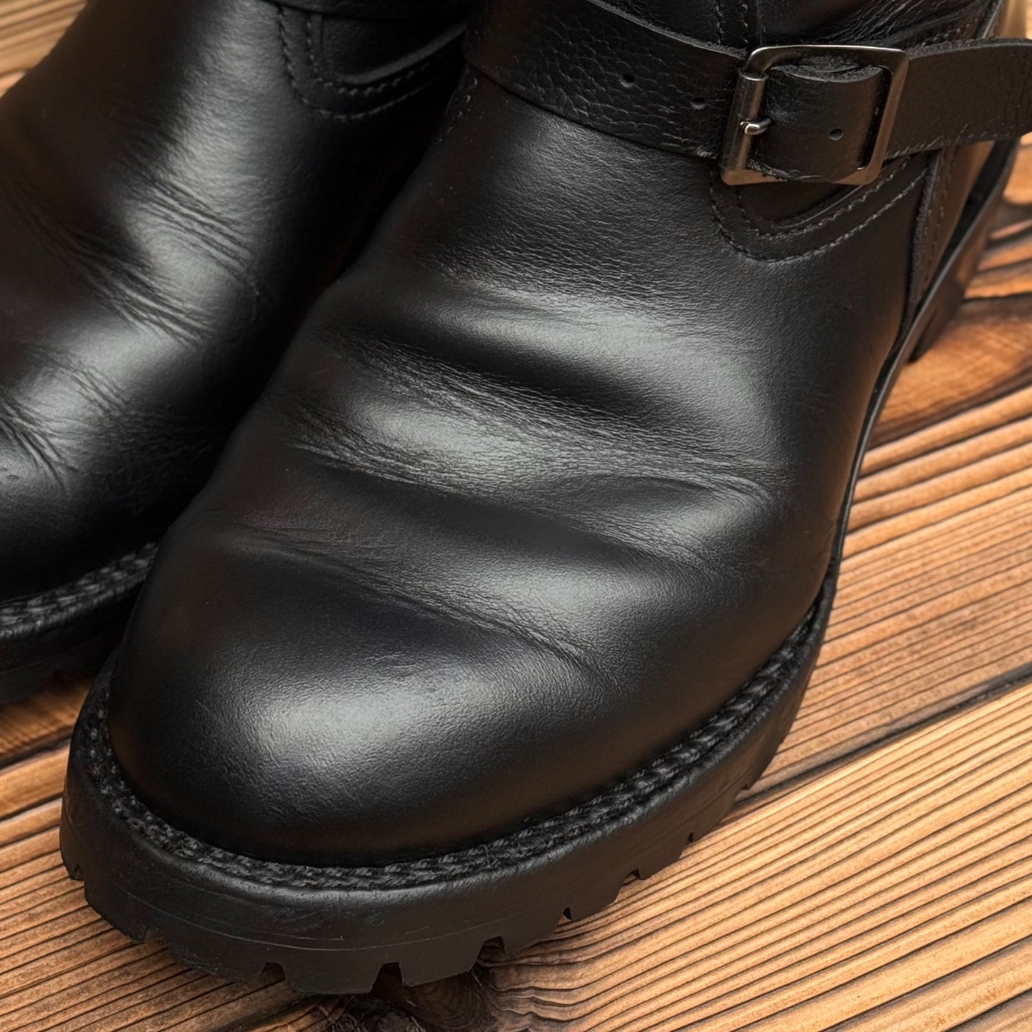BOSS Black Tie Domain x Black Pebble 11"Height #100 Vibram〈11EE〉
