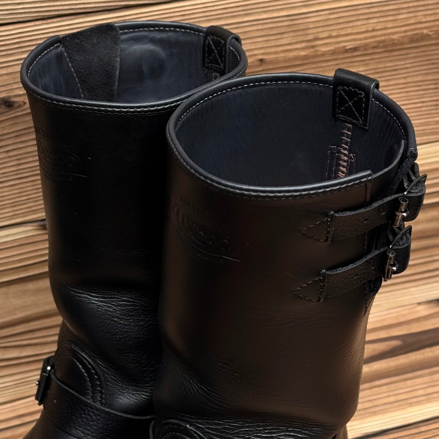BOSS Black Tie Domain x Black Pebble 11"Height #100 Vibram〈11EE〉