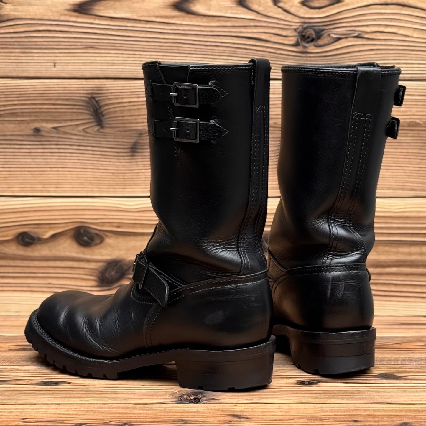 BOSS Black Tie Domain x Black Pebble 11"Height #100 Vibram〈11EE〉