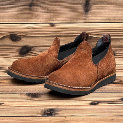 ROMEO Roughout Brown x Brown #4014 Vibram Black〈L=6 1/2D, R=6 1/2E〉