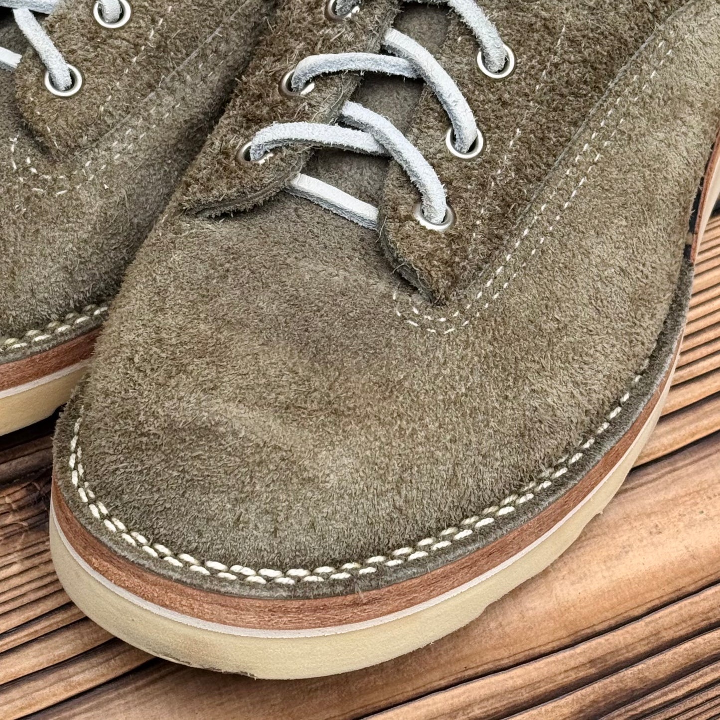 JH Classics Roughout Slate Raptor White Double Midsoles〈8 1/2E〉