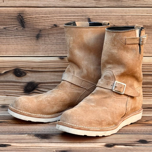BOSS Roughout Burlap 11"Height #4014 Vibram Natural〈11D〉