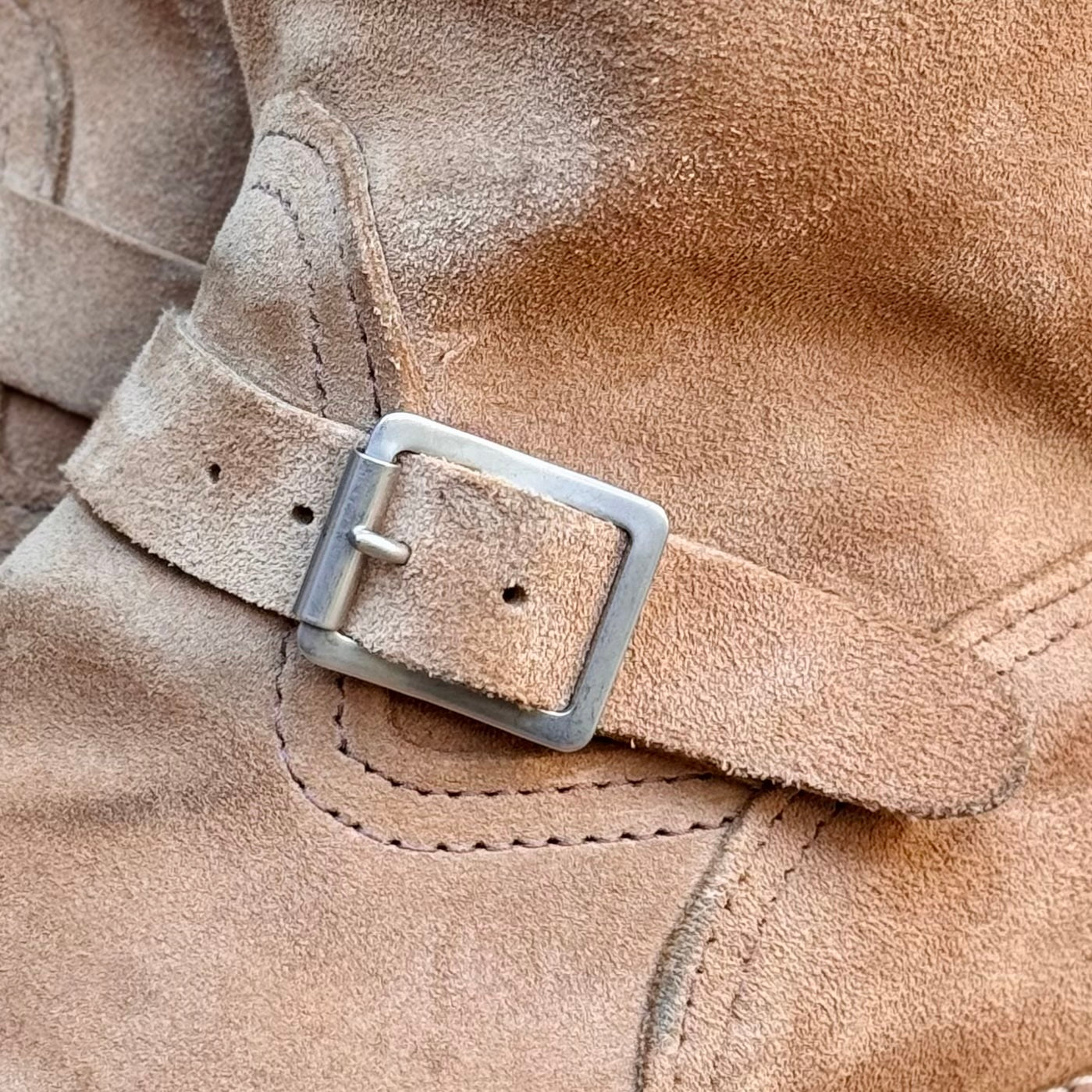 BOSS Roughout Burlap 11"Height #4014 Vibram Natural〈11D〉